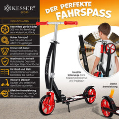 KESSER® Kinderstep - Opvouwbaar - Verstelbaar - Wit •