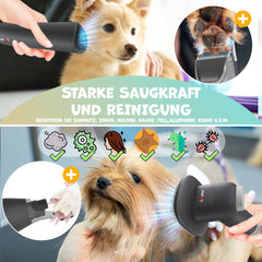 LOVPET® Hondentondeuse - Tondeuse voor dikke vacht  - Antraciet / Lichtgrijs