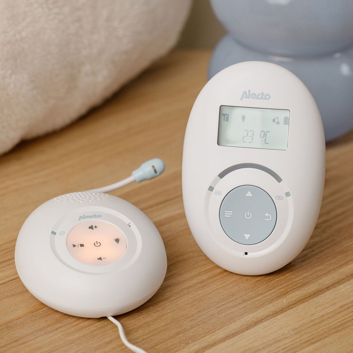 Alecto DBX120 - Full Eco DECT Babyfoon - Wit