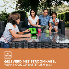 Lenco SCD-24 - Draagbare radio CD speler met aux-uitgang - Groen