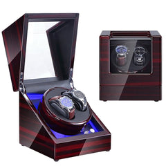 Watchwinder - Horloge doos - Horloge winder - Zwart - Olvy