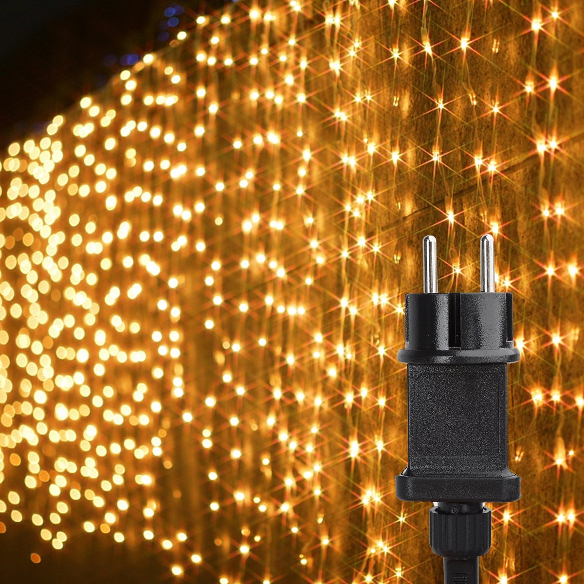 Aigostar LED lichtsnoer - Kerstverlichting - 250 LED - 10 meter - IP44 - warm wit - Kerstboomverlichting - Voor binnen en buiten