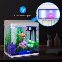 Aquarium Kit - 29x20x33 cm - 14L - Wit - Nobleza