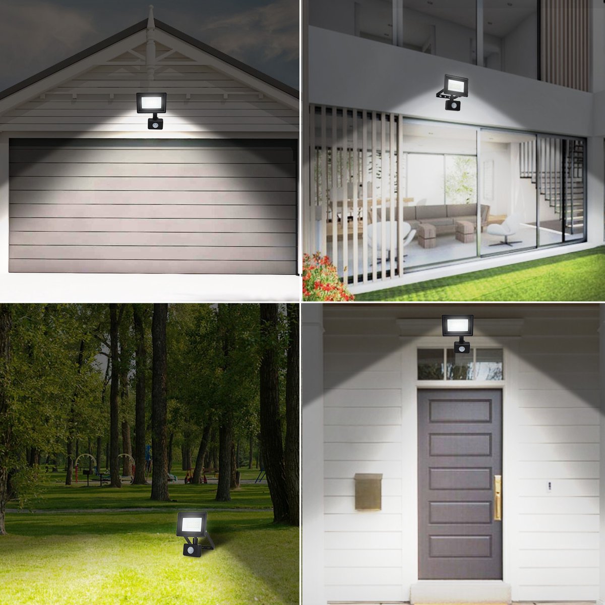 Aigostar Bouwlamp LED - 50W - IP65 Waterdicht - Zwart