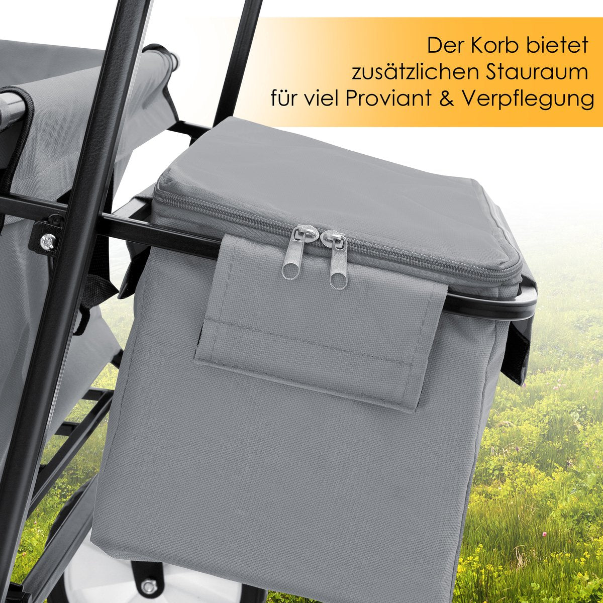 KESSER® Bolderkar - Opvouwbaar - Bolderwagen - Grijs