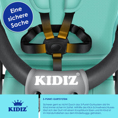 KIDIZ® Kinderwagen - Wandelwagen - Kinderbuggy - Mintgroen