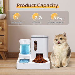 Nobleza Automatische Dierenvoederset - Set van 2 - Dier Voeder •