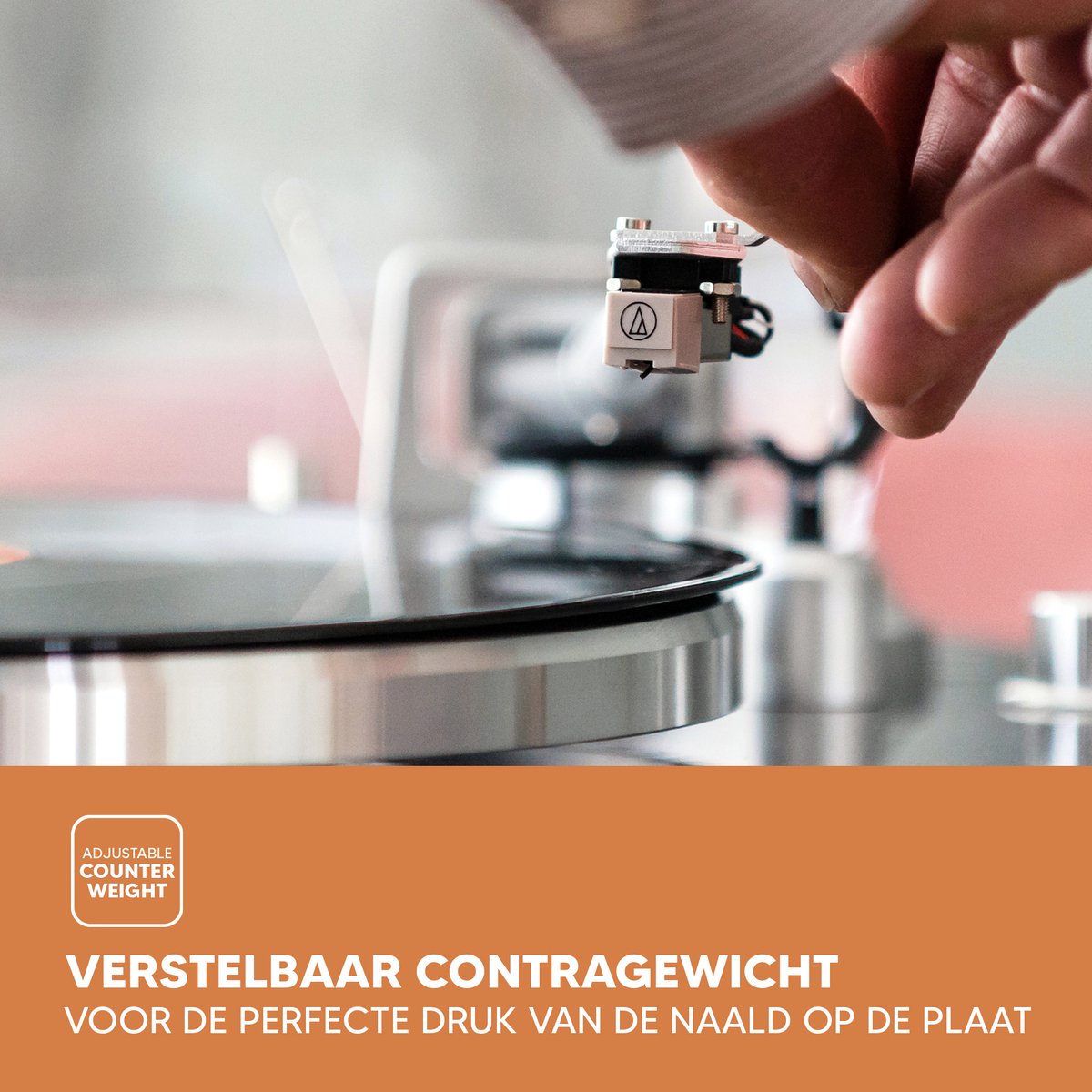 Lenco Platenspeler met Bluetooth - LBT-188WA - Bruin •