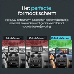 Carplay Scherm - Android & Apple - Achteruitrijcamera - Navigatiesysteem - Olvy