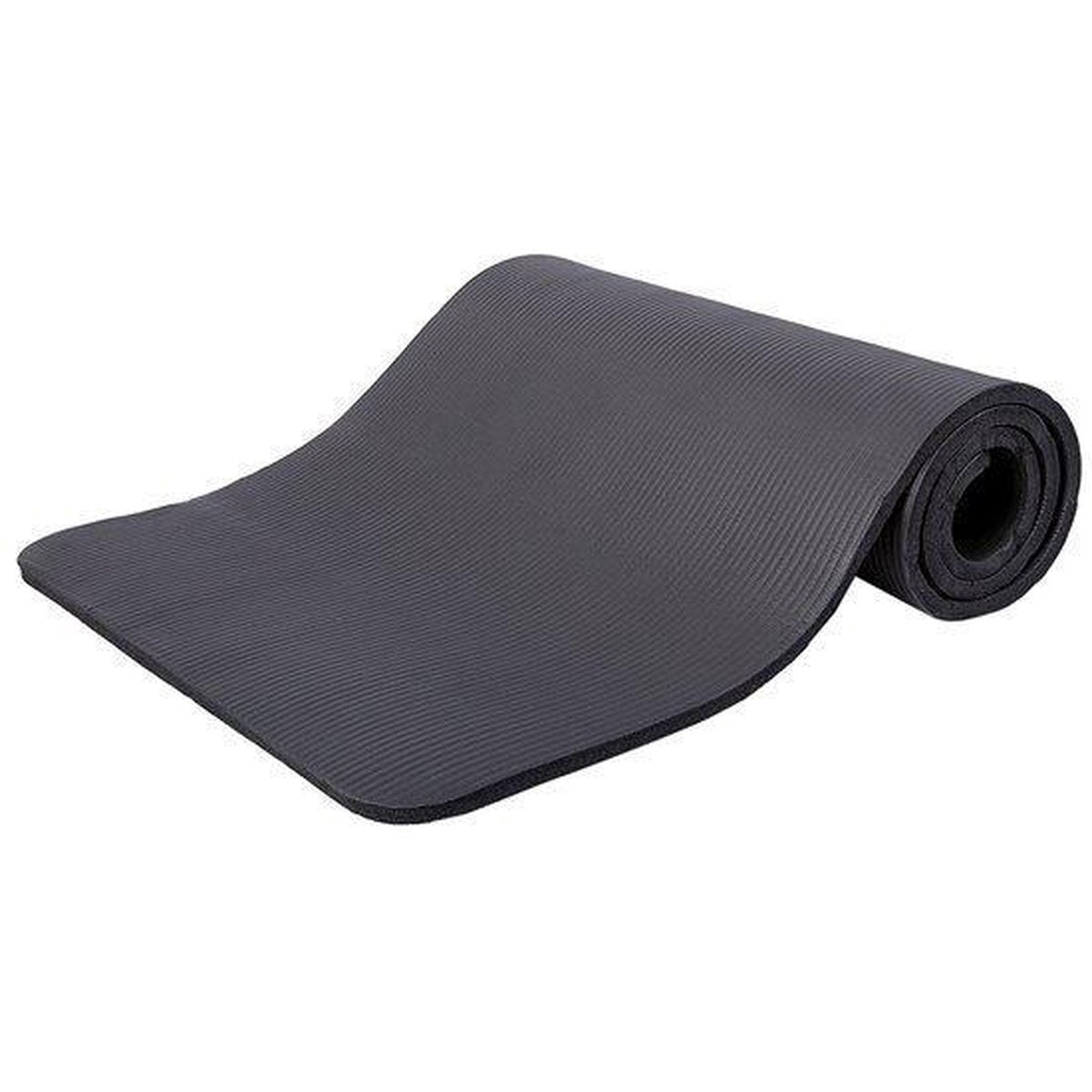 TRESKO® Yoga Mat Extra Dik - 185x60cm - Antislip - Zwart