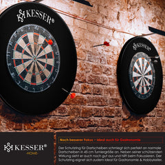 Dartbord Surround Ring - Dartbord bescherm ring - Zwart - KESSER®