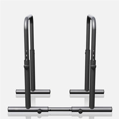 Gorilla Sports Dip Bars – Verstelbare Hoogte – Belastbaar tot 500 kg – Push up stand bar - Parallettes – Zwart