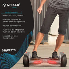 KESSER® Hoverboard - 800 Watt - Bluetooth-luidspreker - LED