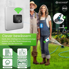 KESSER® Irrigatiebesturing - Irrigatiesysteem - Zwart •