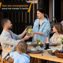 Sfeerhaard - Tafelhaard - Binnen & Buiten - Bio Ethanol - 40CM - Fiérza