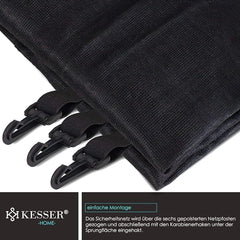 KESSER® Trampoline veiligheidsnet - 305cm - uv-bestendig - Zwart