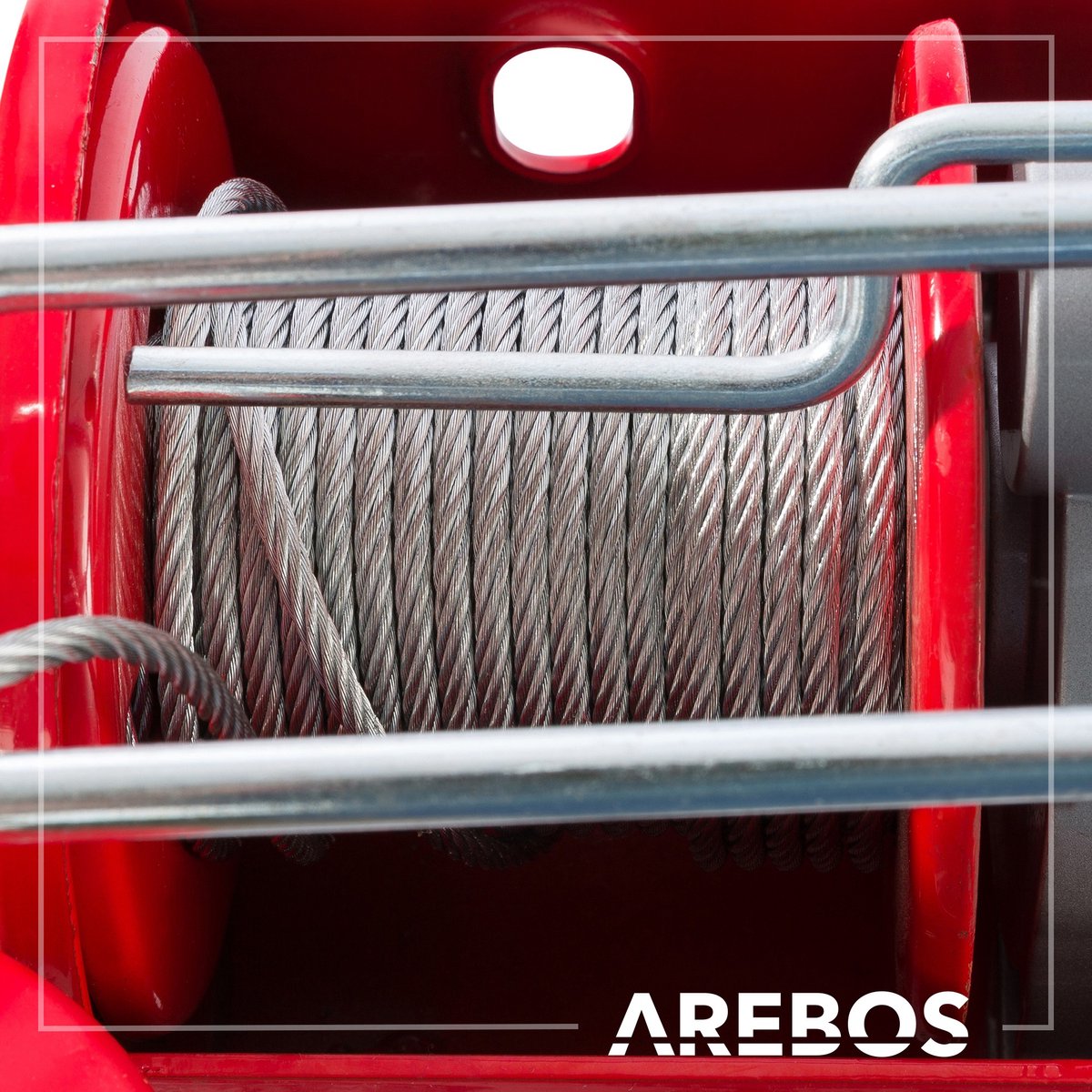 AREBOS Elektrische Takel Hefapparaat Hijskraan Elektrische Lier 200kg 500W