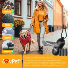 Hondenjas - Hondentrui - Winter - XL - Rood - LOVPET®