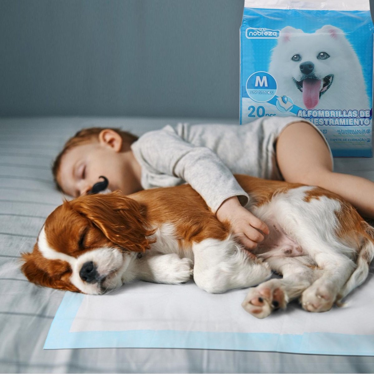 Puppy Training Pads - 60x60cm - 20 stuks - Nobleza