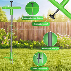 KESSER® Onkruidsteker - Onkruidverwijderaar - Wortelverwijderaar - Groen