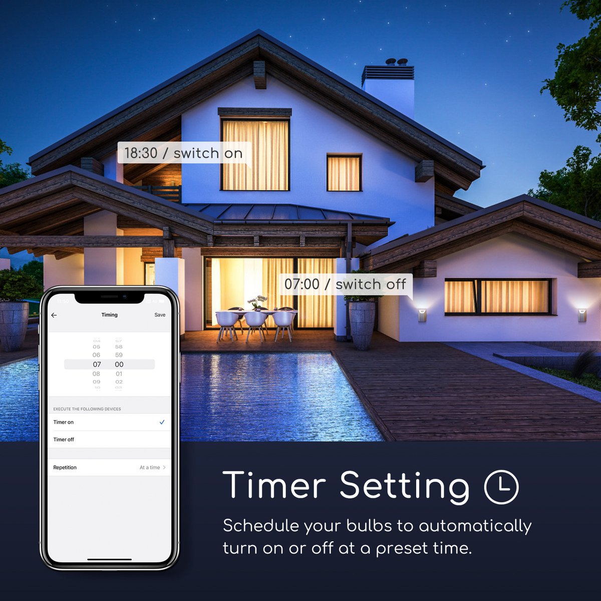Aigostar LED Lamp GU10 - Dimbaar - App - 7W - 5 stuks