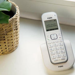 Huistelefoon senioren - Senioren telefoon - Vaste lijn - Wit - Fysic FX-9000
