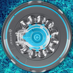 KESSER® Zwembadrobot - Zwembaden tot 80m² - Antraciet