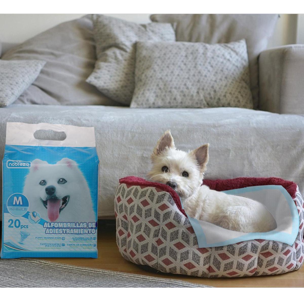 Puppy Training Pads - 60x60cm - 20 stuks - Nobleza