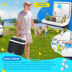 Koelbox Elektrisch – 12V en 230 volt - Coolbox - Frigobox - 32L – Antraciet