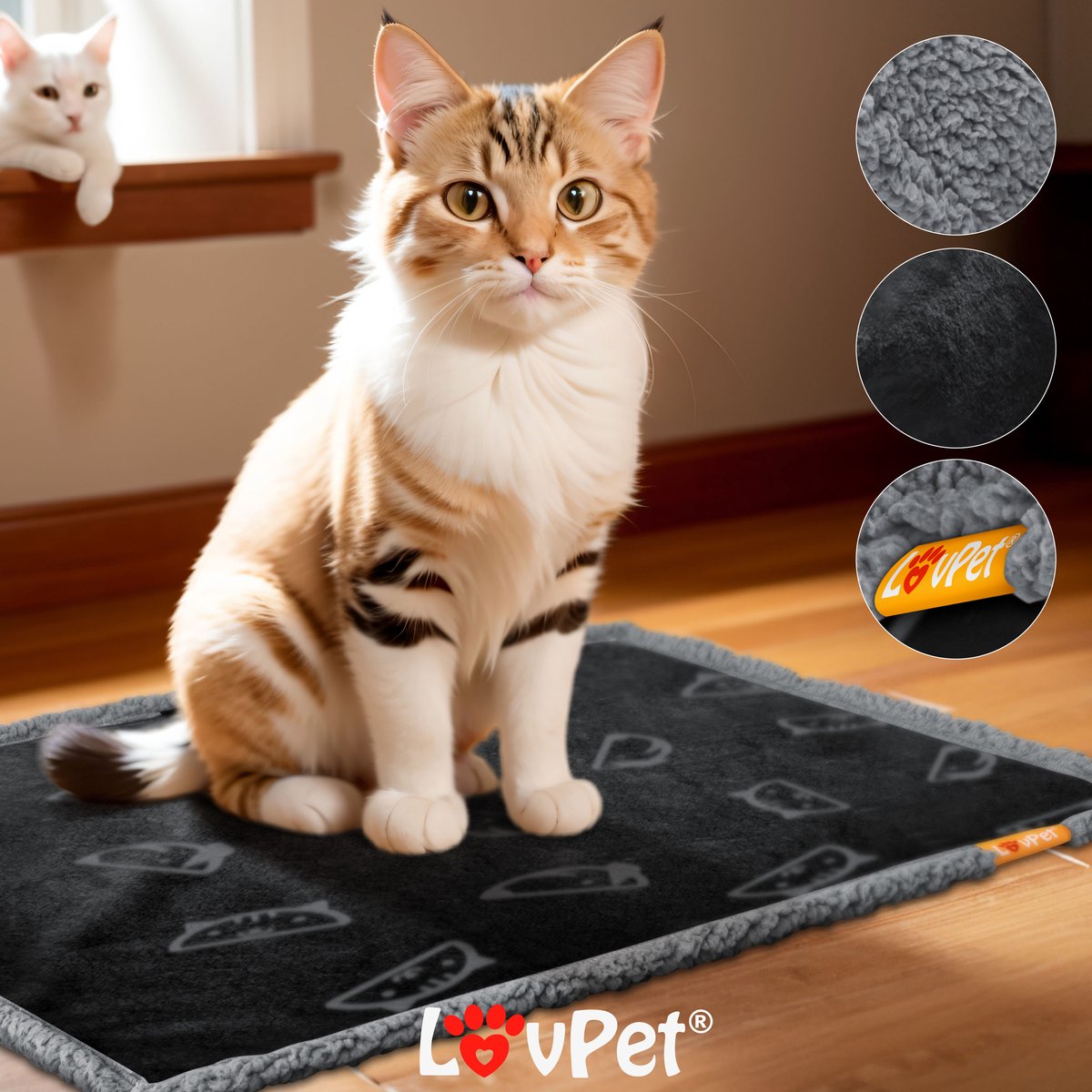LOVPET® XXL Hondendeken  - Waterdicht  - 152x203cm - Zwart