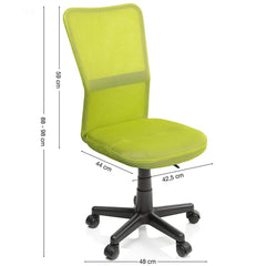 Kinder bureaustoel - Ergonomische Bureaustoel kinderen - Groen - TRESKO