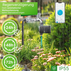 KESSER® Irrigatiebesturing - Irrigatiesysteem - Zwart •