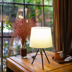 Tafellamp - Bureaulamp - Tafellamp slaapkamer - Wit - Aigostar