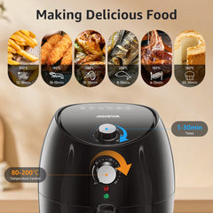 Aigostar Airfryer - Heteluchtfriteuse - 3,5L - 1500W - Zwart