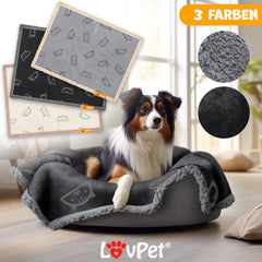LOVPET® XXL Hondendeken  - Waterdicht  - 152x203cm - Zwart