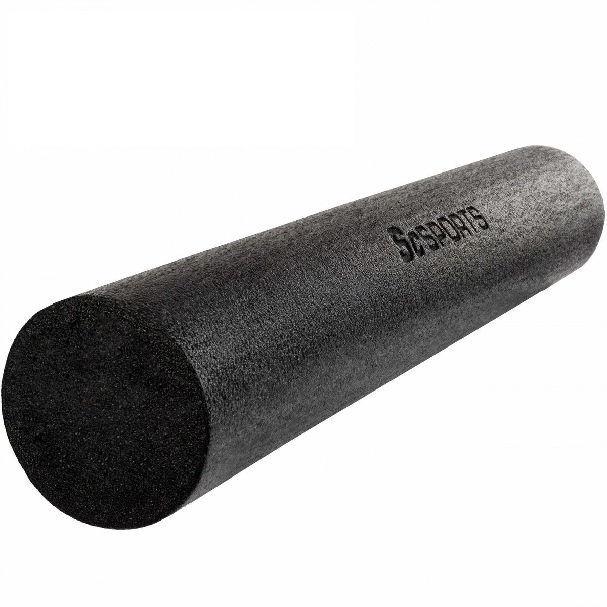 ScSPORTS® Yoga massage roller, Foam roller, Yoga roller, 90 x 15 cm, zwart
