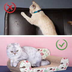 Nobleza Krabkarton - Kattenspeelgoed - Krabmeubel - Catnip