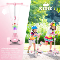 Kinderstep - Verstelbaar - Vouwbaar - Roze - KIDIZ®