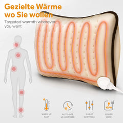 Warmtekussen - Elektrisch kussen - 40x30 cm - Beige - Sinnlein®