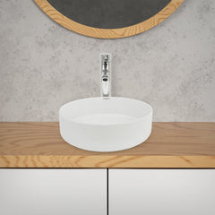 Wastafel - Keramiek - 35,5x12 cm - Wit - ECD Germany