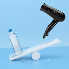 Aigostar Föhn - Compacte haardroger - Ionische fohn - 2400W - Zwart