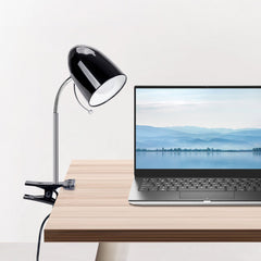 Aigostar LED klemlamp - E27 - Zwart - Excl. lampje