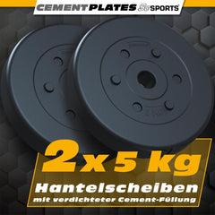 Halterschijven - Halterset- 30 mm - Halterstang - 20 kg - ScSPORTS®