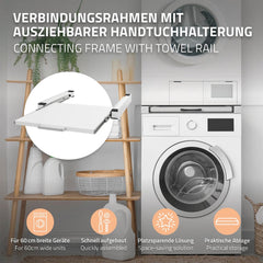 Tussenstuk wasmachine - Stapelkit - Universeel - ML-Design