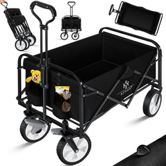 KESSER® Bolderkar - Opvouwbaar - Bolderwagen  - Zwart