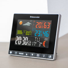 Weerstation - Binnen en buiten - Met buitensensor - Draadloos - Buienradar - BR700 •