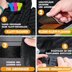 LOVPET® Hondendeken Auto - Waterafstotend - Zwart
