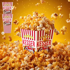 KESSER® Popcornmachine - Popcornmaker - 800W - 5,5L - Roze