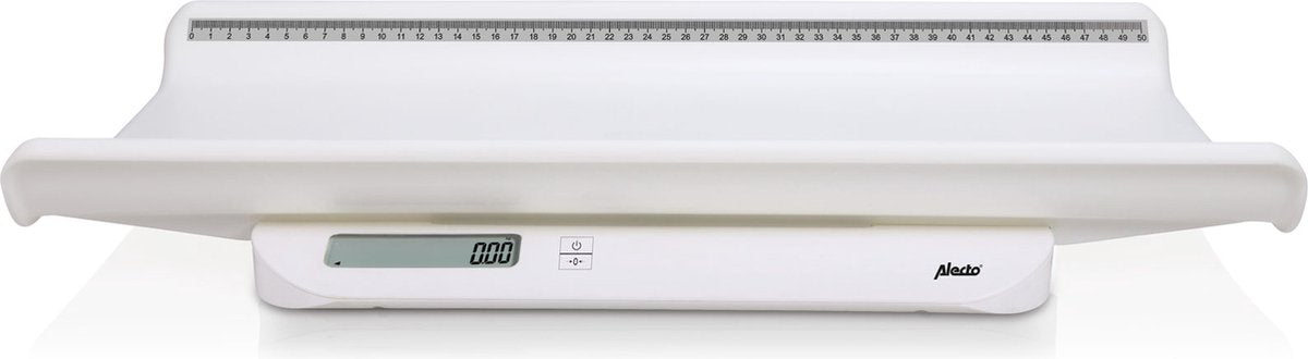 Alecto BC-10 - Babyweegschaal - Ook geschikt voor dieren - Wit •