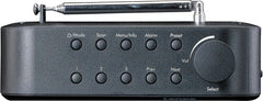 Radio op Batterijen - Draagbare Radio - FM / DAB Radio - Zwart - PDR-016BK - Lenco